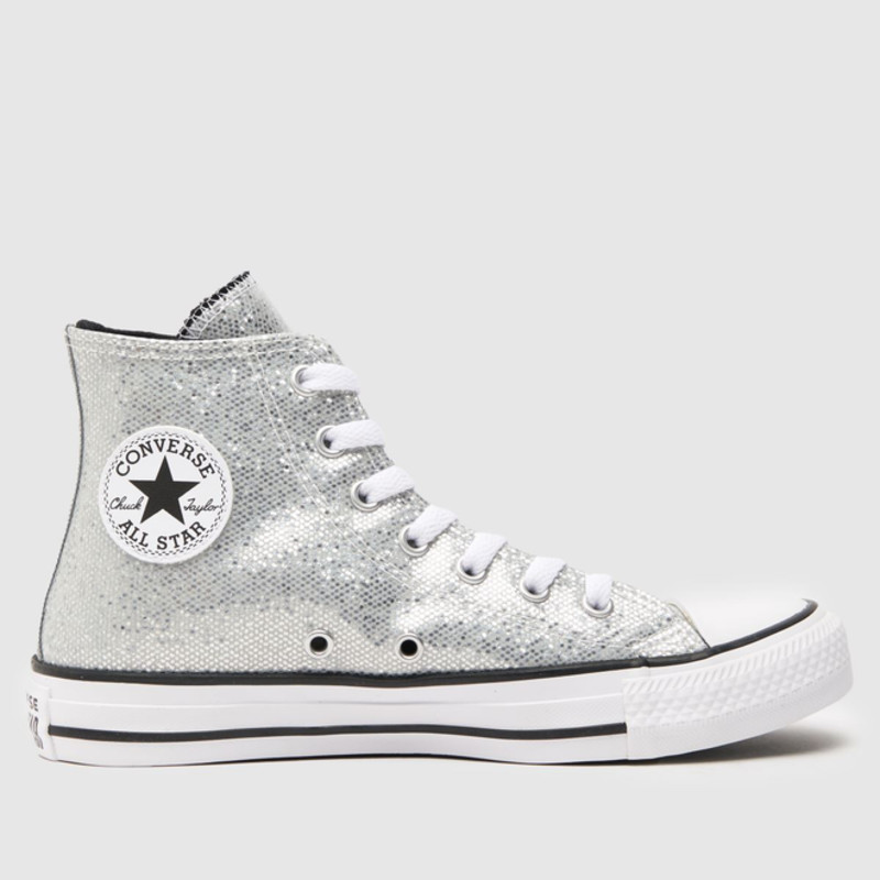 White deals silver converse