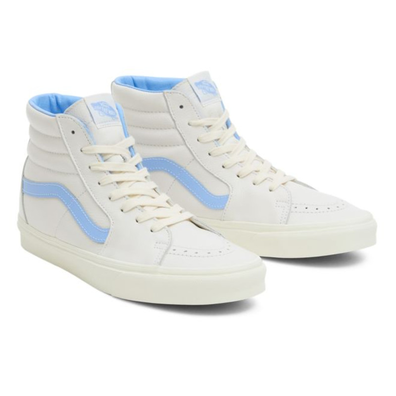 All blue best sale high top vans