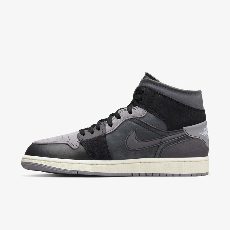 Air Jordan 1 Mid Inside Out Black | DM9652-001