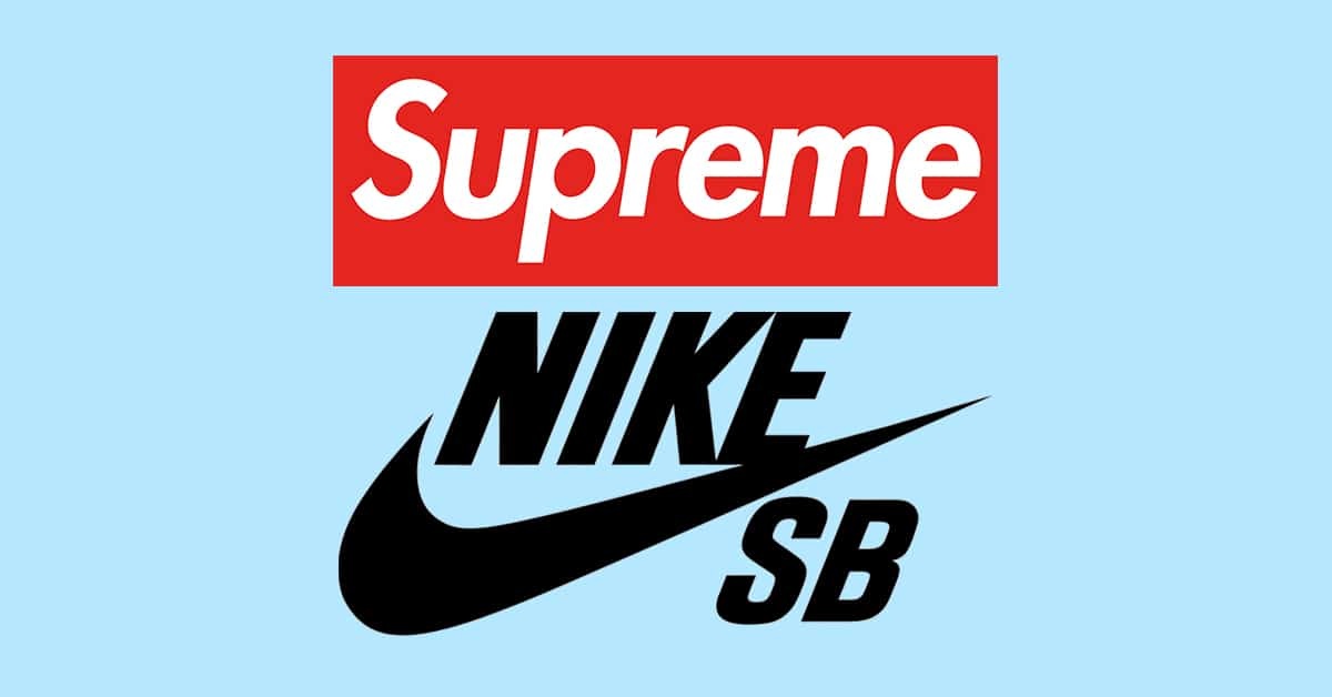 Nike clearance vs supreme