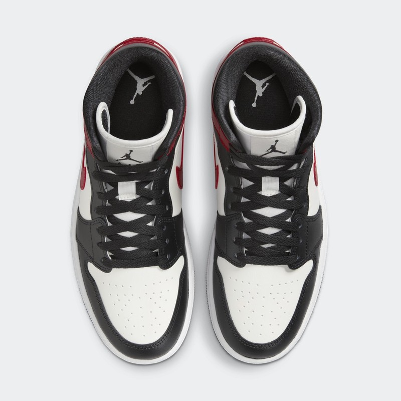 Air Jordan 1 Mid "Black Toe" | BQ6472-160