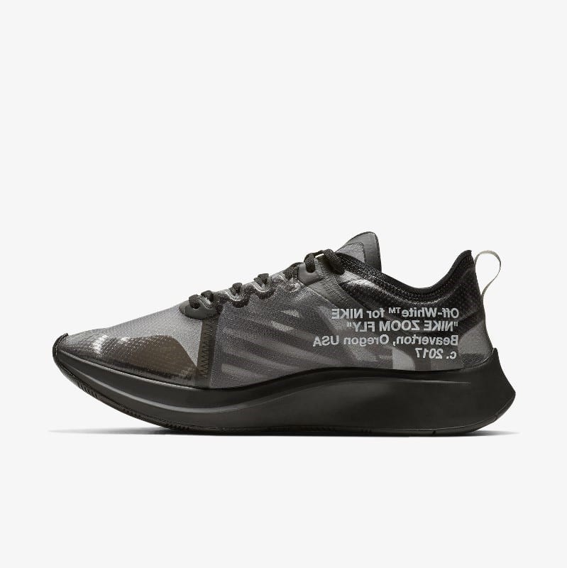 Off-White x Nike Zoom Fly Black | AJ4588-001