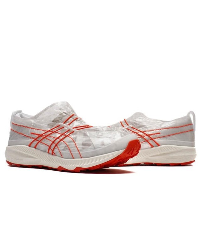 Kengo Kuma x ASICS Archisite Lite Oru "White/Red" | 1201A862-101