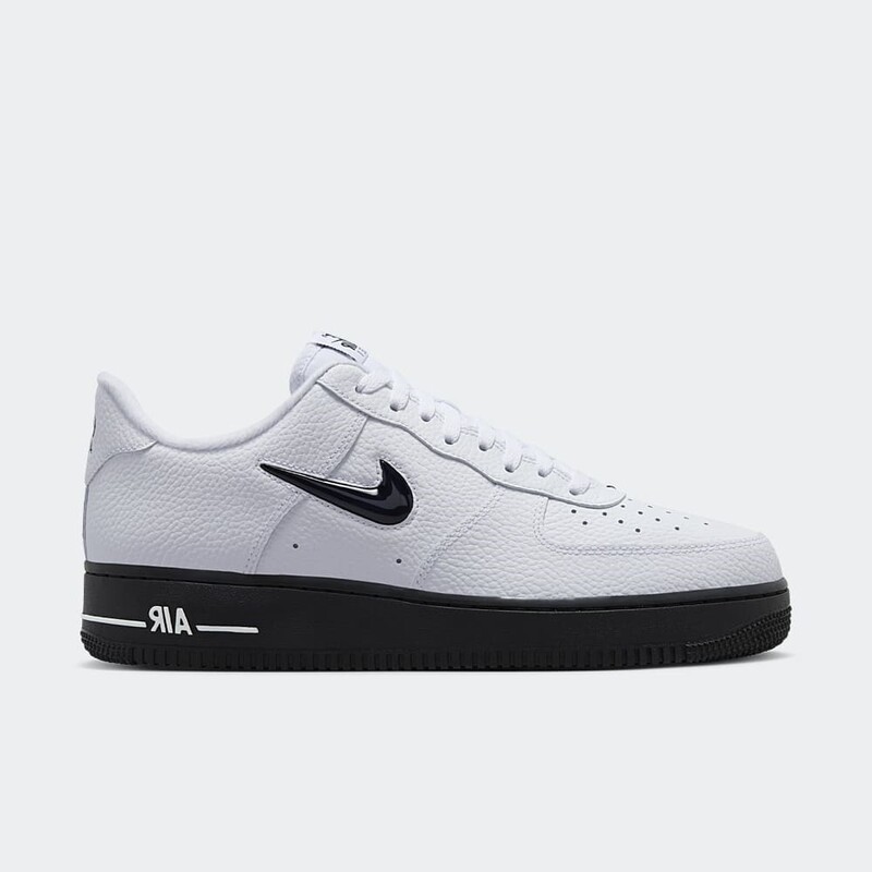 Nike Air Force 1 '07 Low Jewel White Black | HQ3826-100