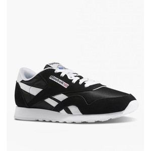 Reebok CL Nylon Black White | 6604