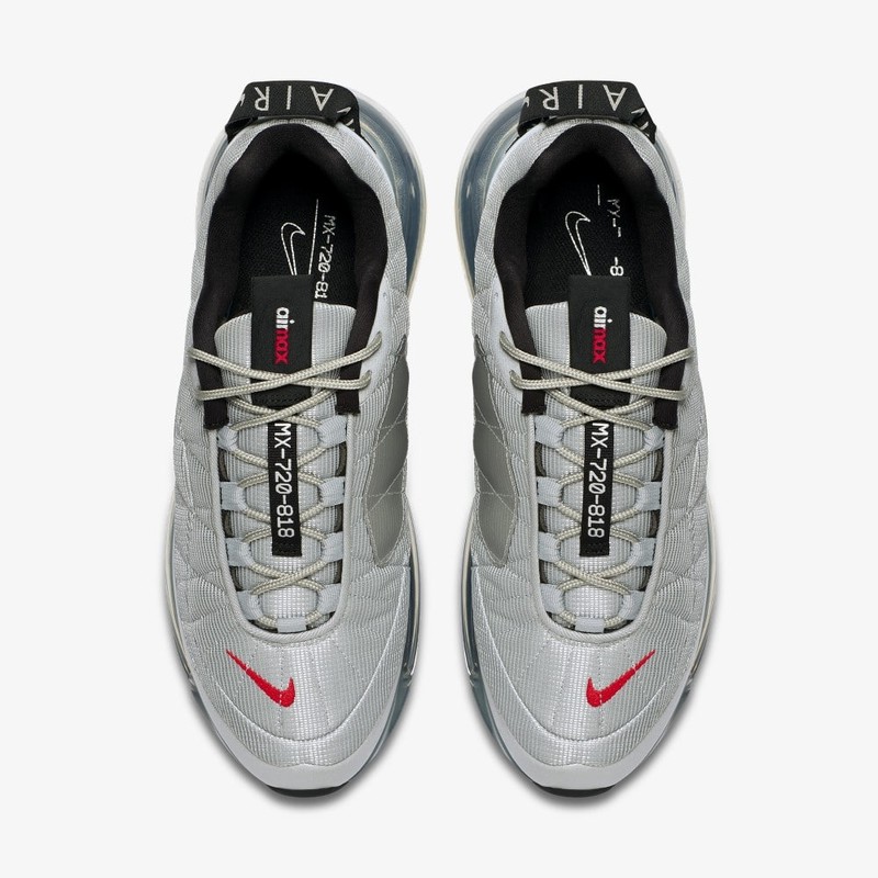 Nike's Releases Futuristic MX-720-818 in Metallic Silver and