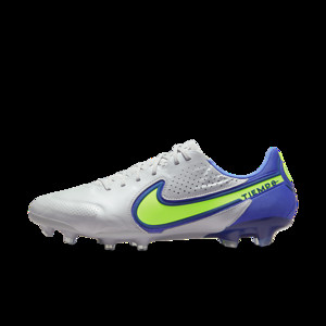 Nike Tiempo Legend 9 Elite FG 'Grey Fog Sapphire' | CZ8482-075