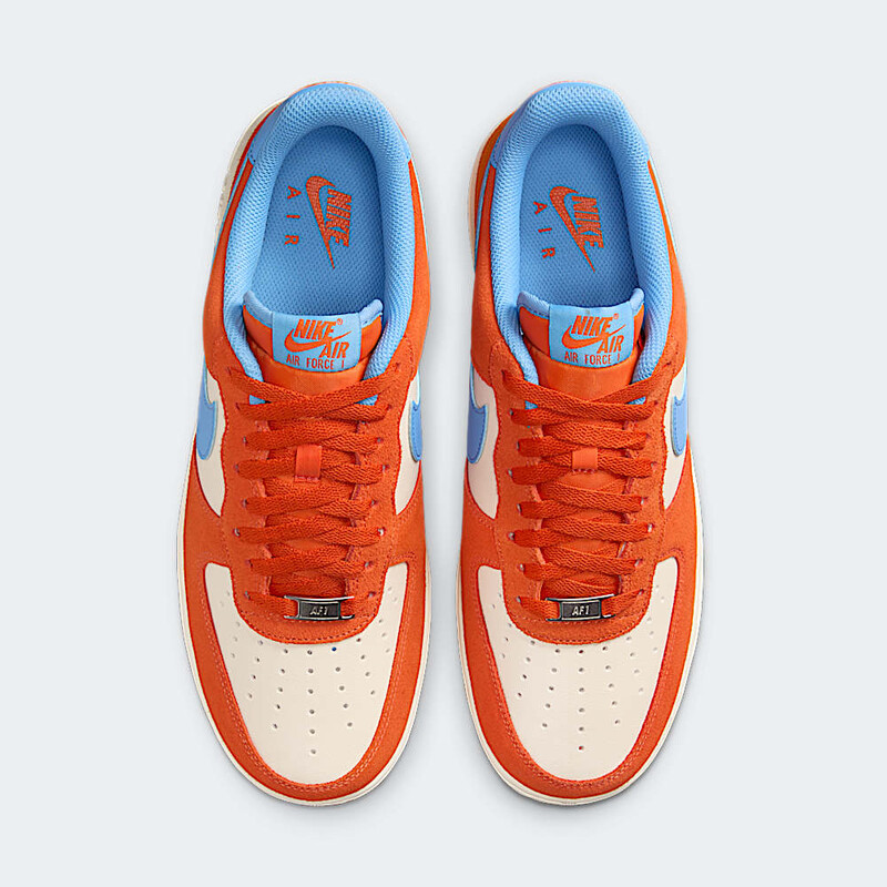 Nike Air Force 1 Low "Safety Orange/University Blue" | FQ8714-800