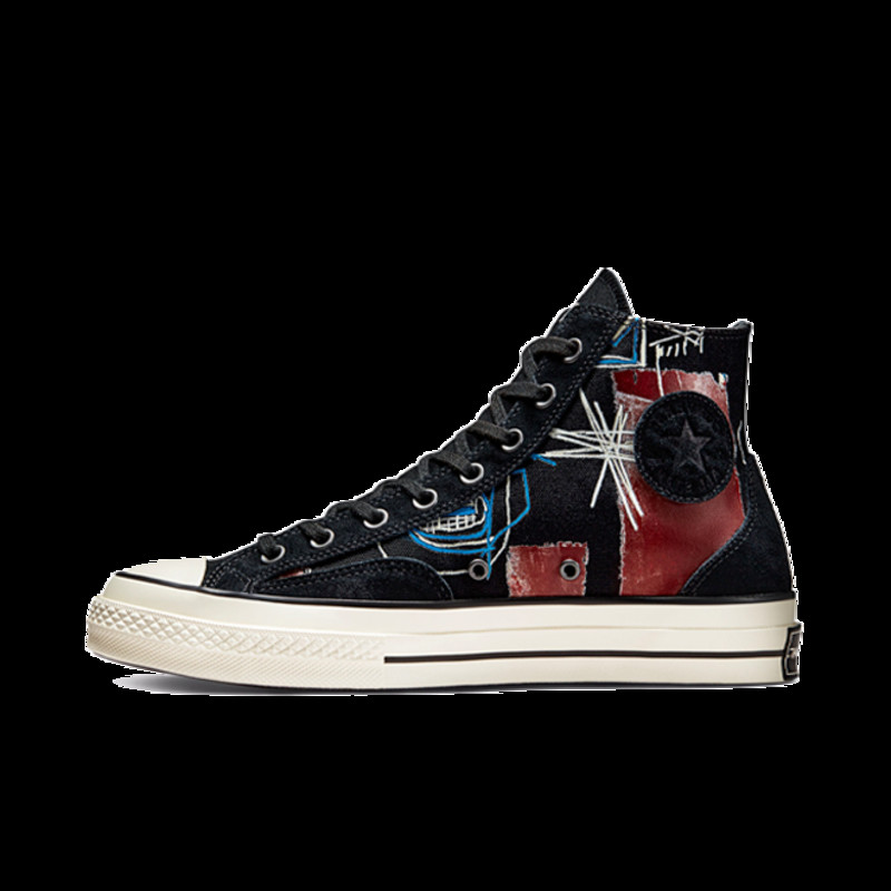 Basquiat X Converse Chuck High 'Black' | 172585C