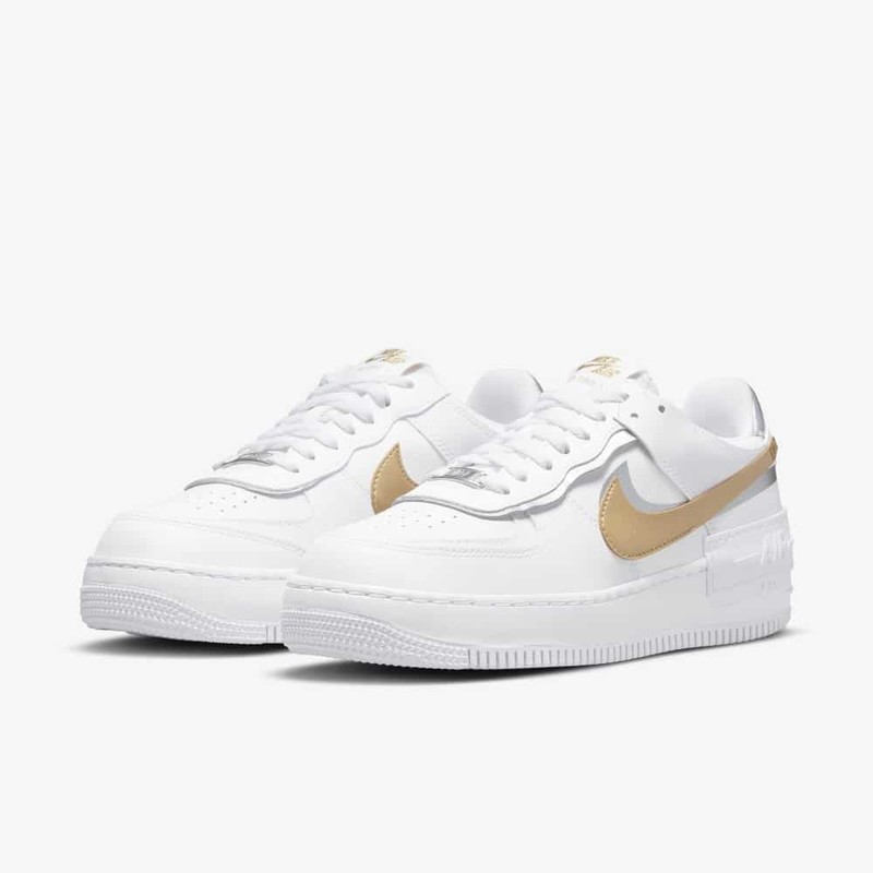 Nike Air Force 1 Shadow Gold Swoosh | DM3064-100