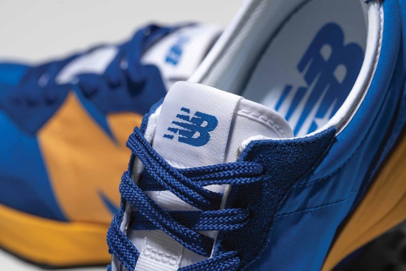 New Balance 327 Blue/Yellow | MS327CLB