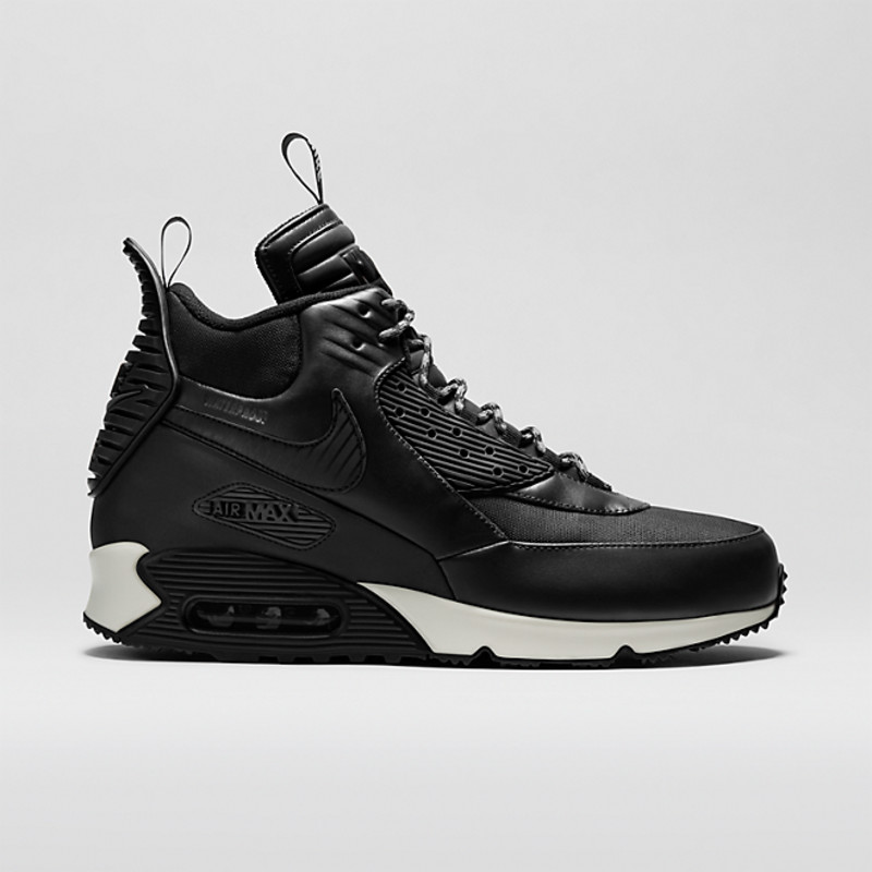 Air max outlet 90 sneakerboot black