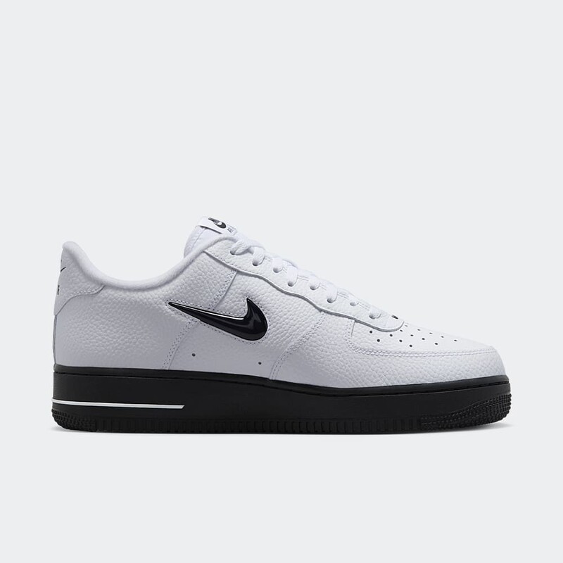 Nike Air Force 1 '07 Low Jewel White Black | HQ3826-100