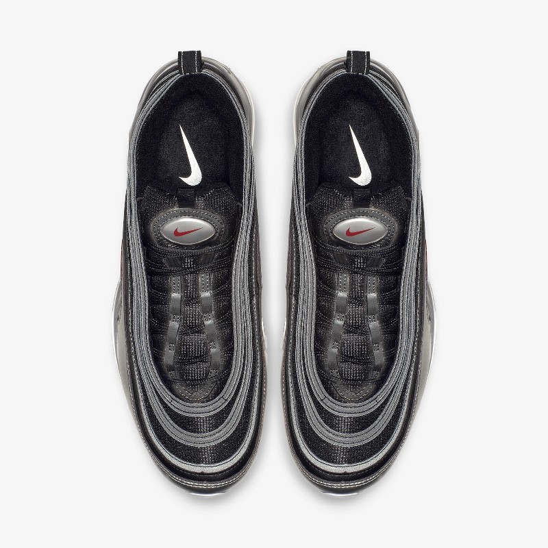 silver and black nikes