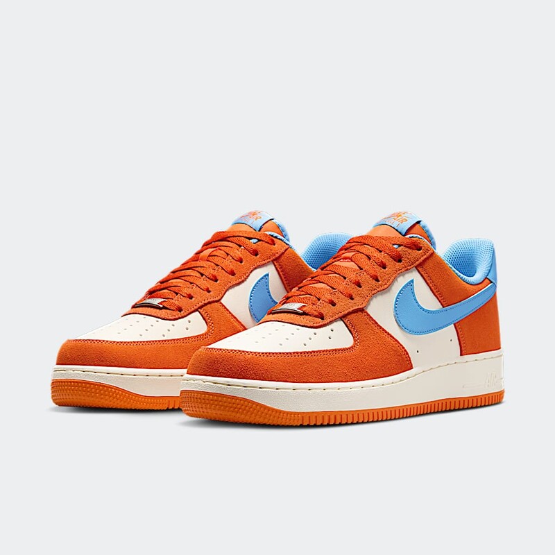 Nike Air Force 1 Low "Safety Orange/University Blue" | FQ8714-800