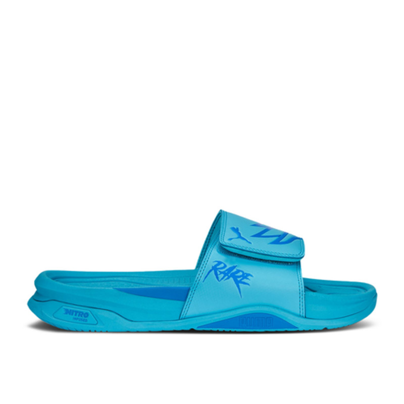 PUMA x BARBELLS FOR BOOBS Training Tee x Dream Nitro MB.02 Slide 'Bright Aqua' | 391294-01