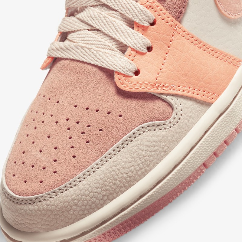 Air Jordan 1 Mid Apricot Orange | DH4270-800