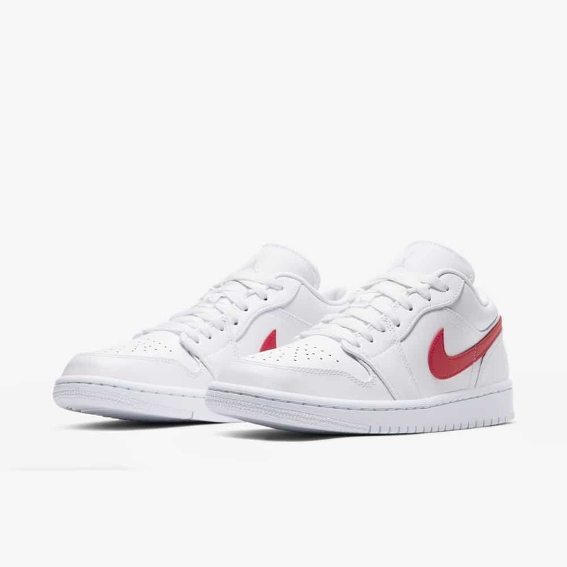 Air Jordan 1 Low White/Red | AO9944-161