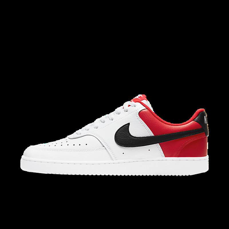 Nike Court Vision Low 'White University Red' | DH0851-100
