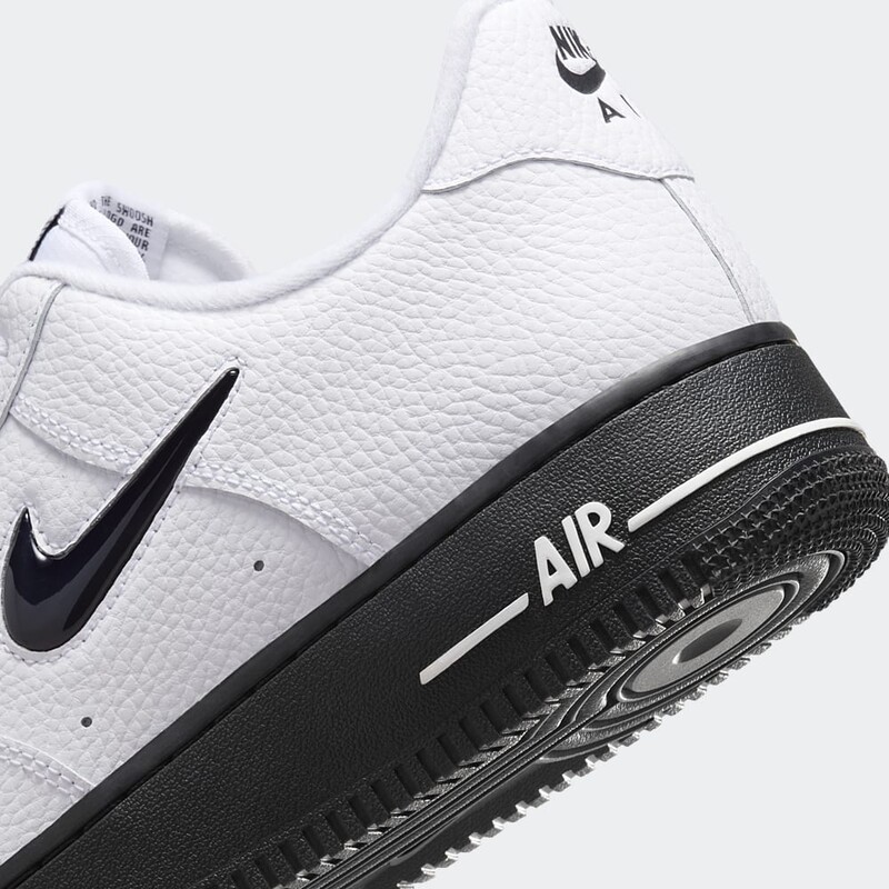 Nike Air Force 1 '07 Low Jewel White Black | HQ3826-100