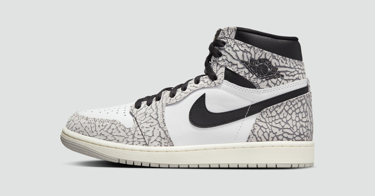 This Air Jordan 1 High OG Is Inspired by the AJ3 "White Cement"