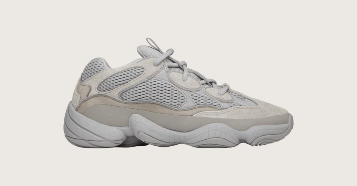 This week in focus: The adidas Yeezy 500 "Stone Salt" release is imminent