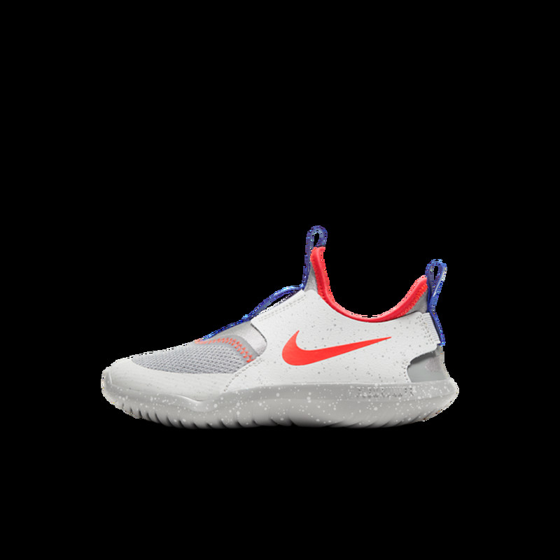 Nike Flex Runner SE PS 'Particle Grey Crimson Speckled' | DC9238-001