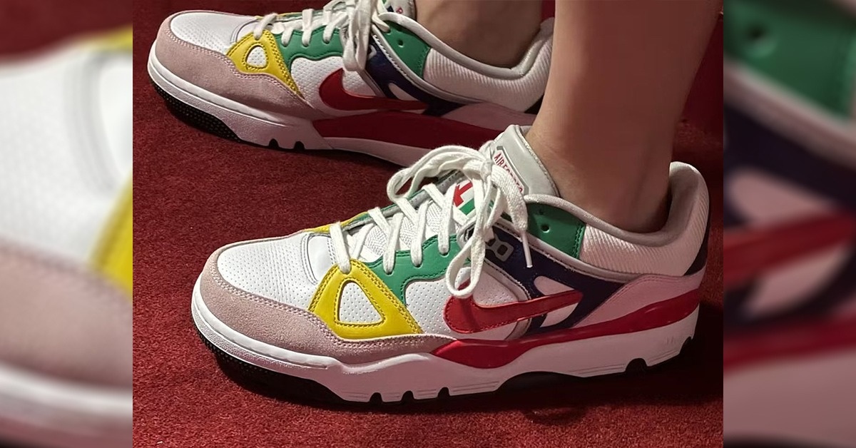 Nigo x Nike Air Force 3 Low: A Colourful Tribute to the 80s at Paris Fashion Week