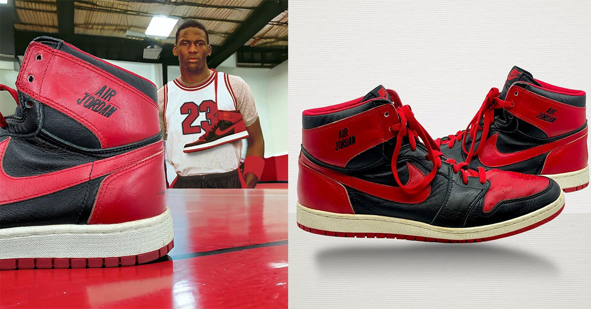 Wird bald ein Air Jordan 1 Banned Prototype versteigert?