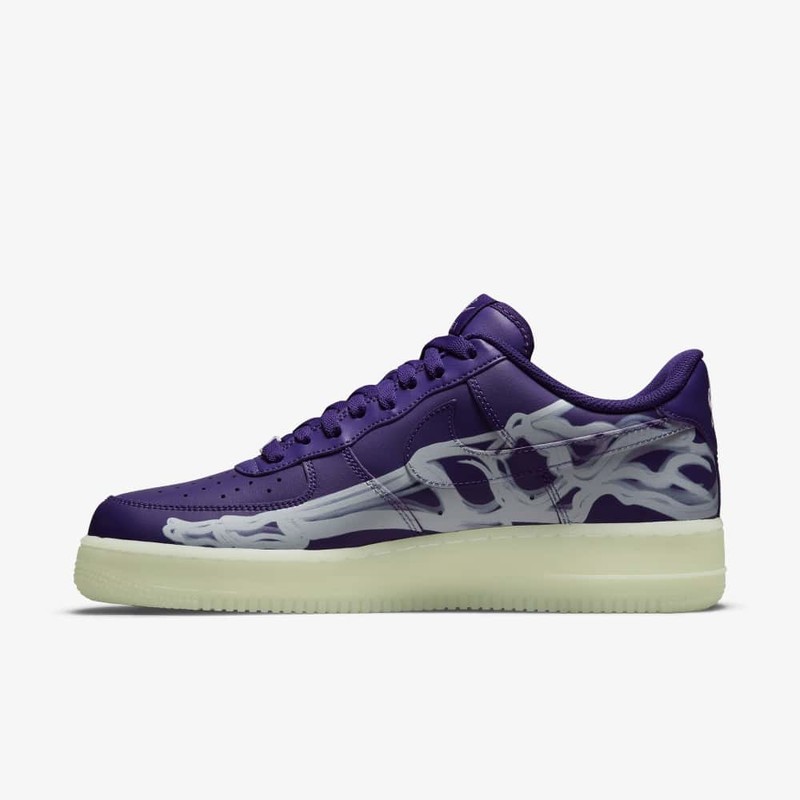 Nike Air Force 1 Skeleton Court Purple | CU8067-500