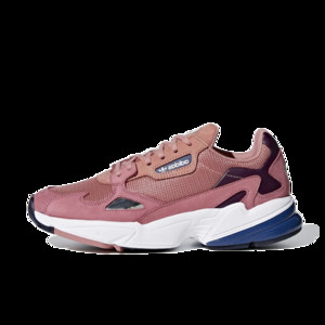 Adidas originals falcon outlet raw pink trainers