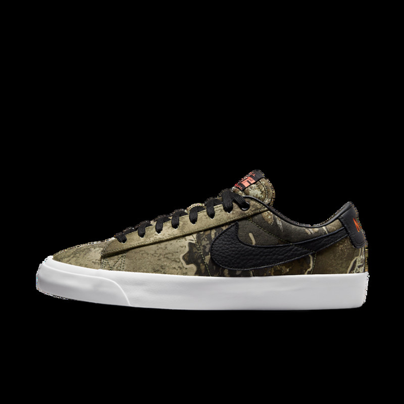 Grant Taylor x Nike SB Blazer Low Pro Premium 'Tree Print' | DO9398-002