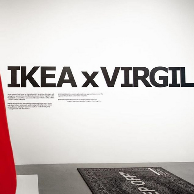 Ikea x Virgil Abloh Kollektion Markerad