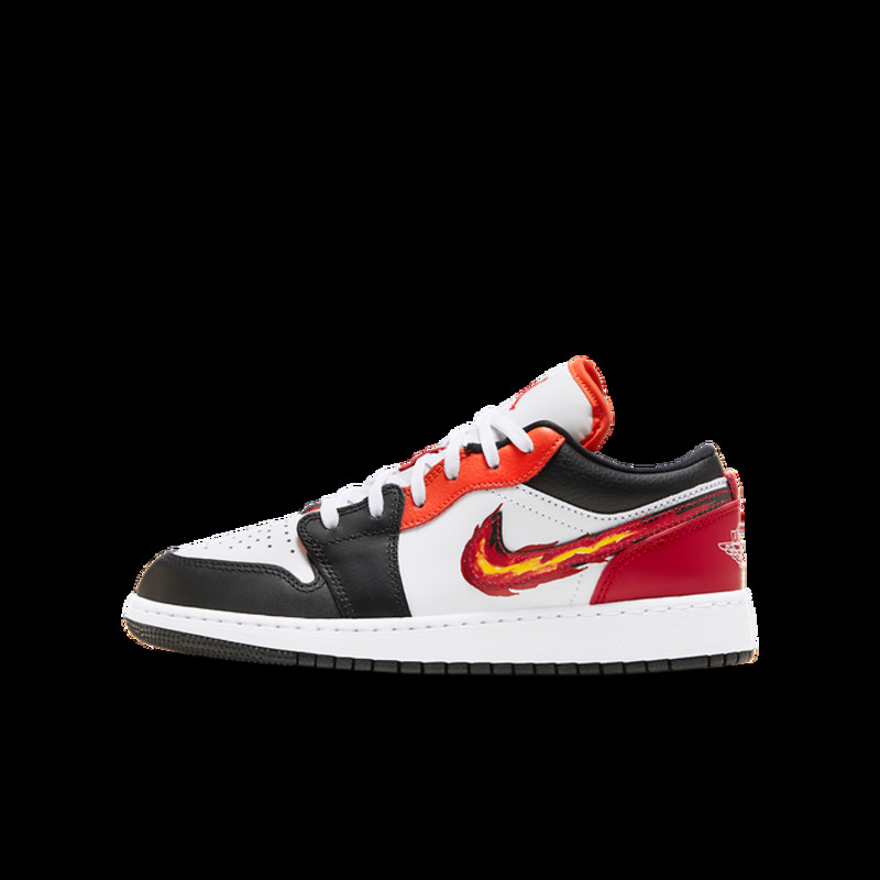 Air Jordan 1 Low Flaming Swoosh FJ7222-101 Release Date