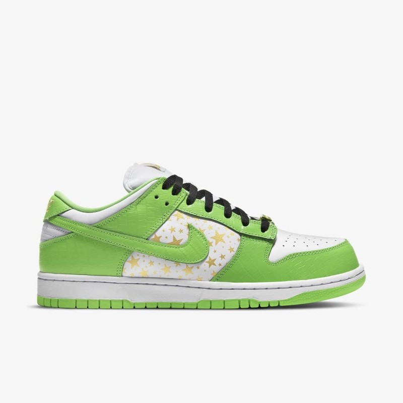 Supreme x Nike SB Dunk Low Green | DH3228-101