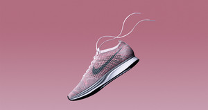 Nike Flyknit Racer Strawberry | 526628-604