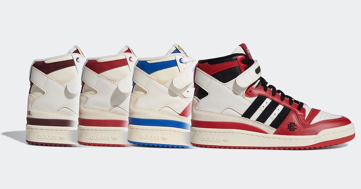 Four Limited Edition College Forum '84 High by Eric Emanuel and adidas