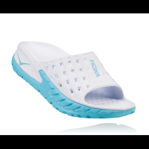HOKA Ora Recovery Slide Sandal in Wbtp, Size 7 | 1014865-WBTP-07