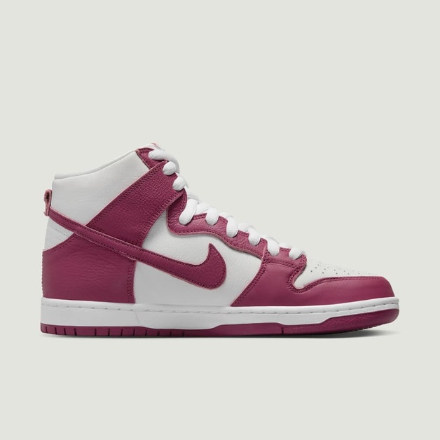 Official Images of the Nike SB Dunk High "Sweet Beet"