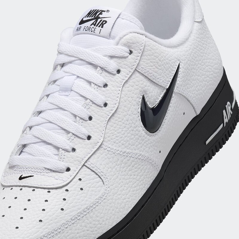 Nike Air Force 1 '07 Low Jewel White Black | HQ3826-100