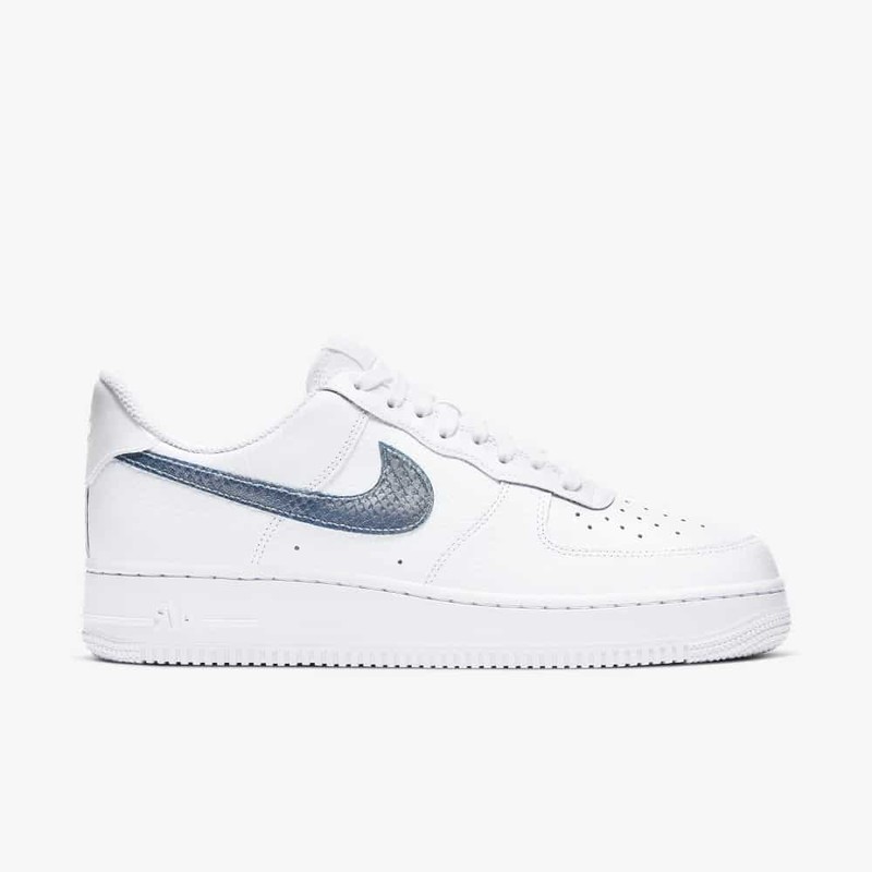 The Nike Air Force 1 Low 07 LV8 Triple White Comes With A Scaley