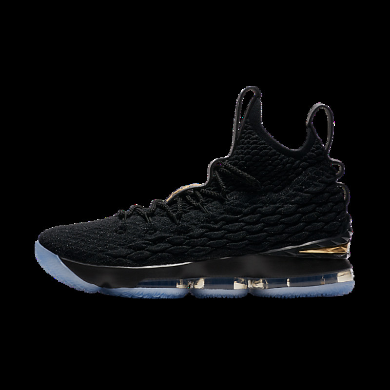 Lebron 15 metallic black sale