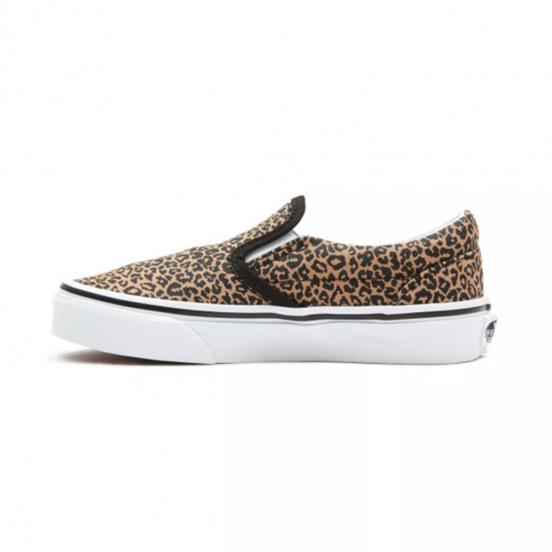 Vans leopard clearance print slip ons