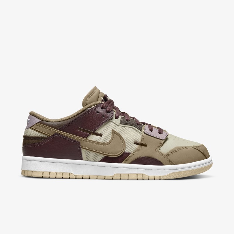 Nike Dunk Low Scrap Brown/Pink | DH7450-100