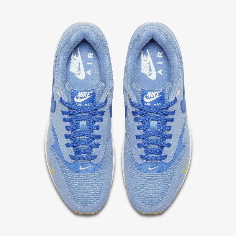 Nike Air Max 1 Premium Mini Swoosh Mountain Blue | 875844-404
