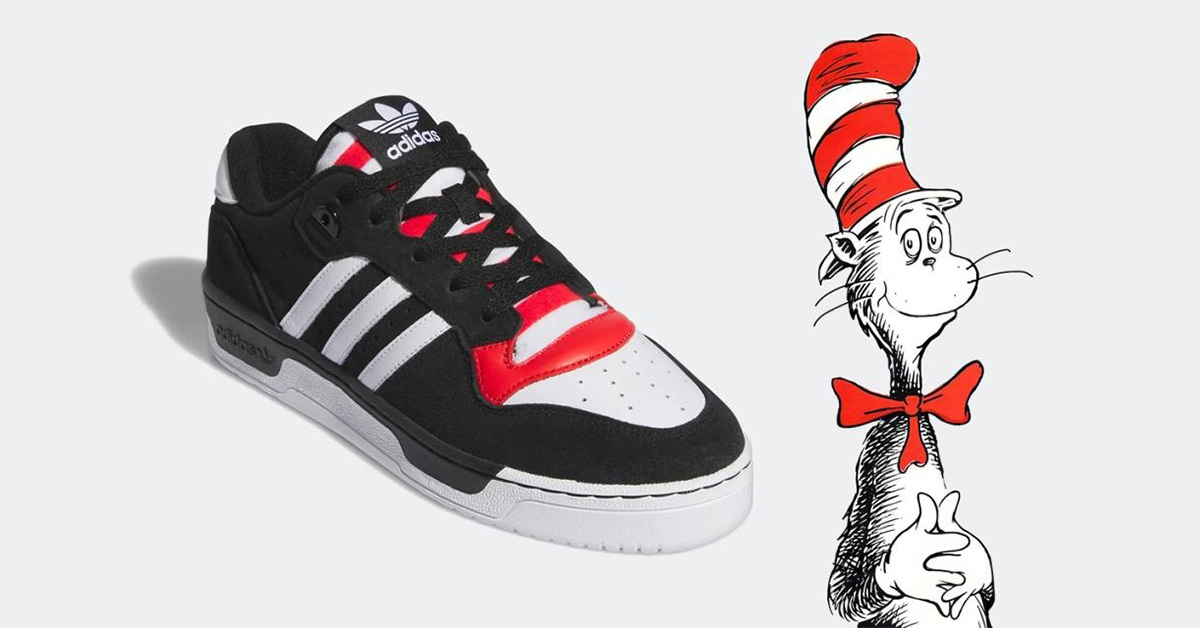 adidas und Dr. Seuss präsentieren verspielte "Cat in the Hat"-Sneaker