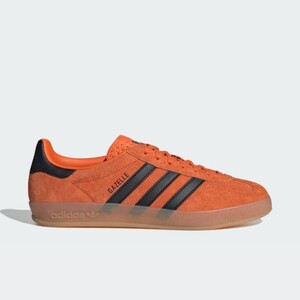 adidas velcro Gazelle Indoor "Orange/Black" | JI3905