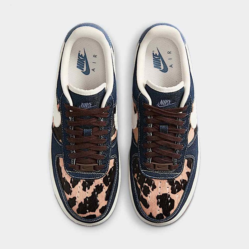 Nike Air Force 1 Low Cheetah Denim IB3674 400 Grailify