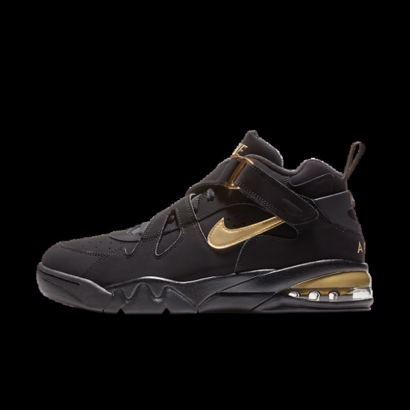 Nike air force max cb black and gold sale