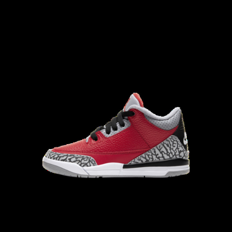 Air Jordan 3 PS Chicago All-Star 'Red Cement' | CQ0487-600